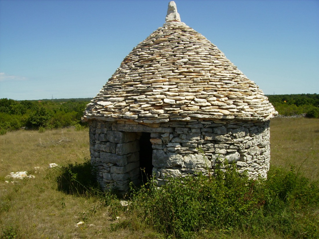 Kažuni – istrische Steinhütten